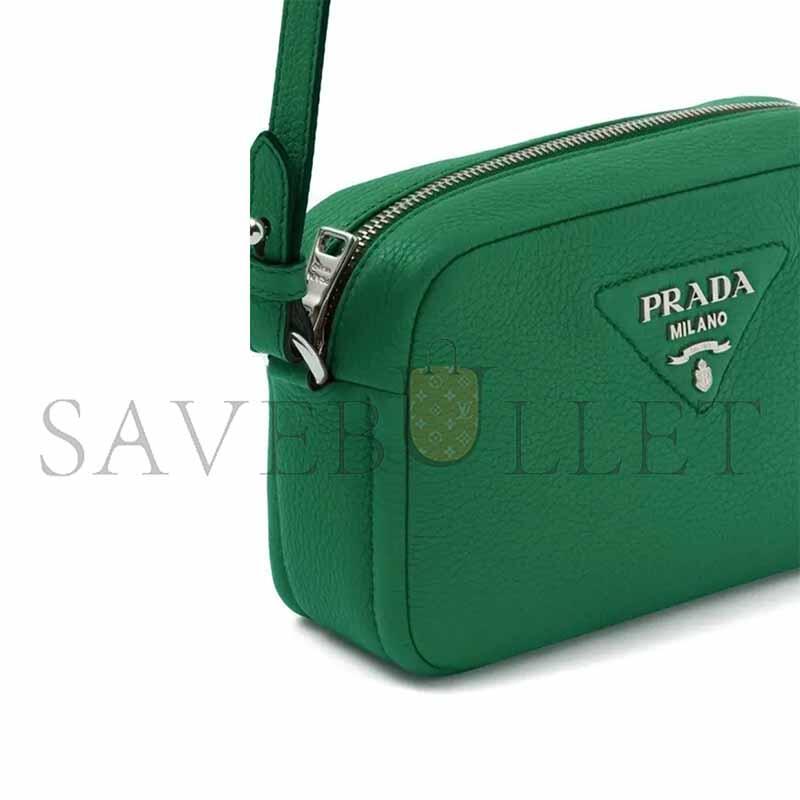 PRADA LEATHER CROSSBODY SHOULDER BAG 1BH192 (19*12*6cm) 